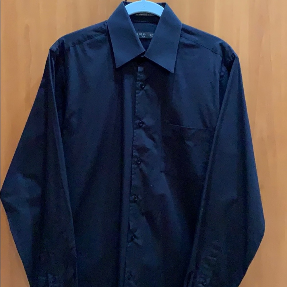 Black Xios NYC Button Up